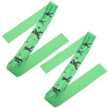4Pièces Bandeaux Karaté Vert Pour D'anniversaire Enfants