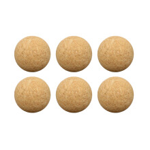 18Stk Holz Baby-Foot Bälle Khaki Für Interaktives Tischfußball