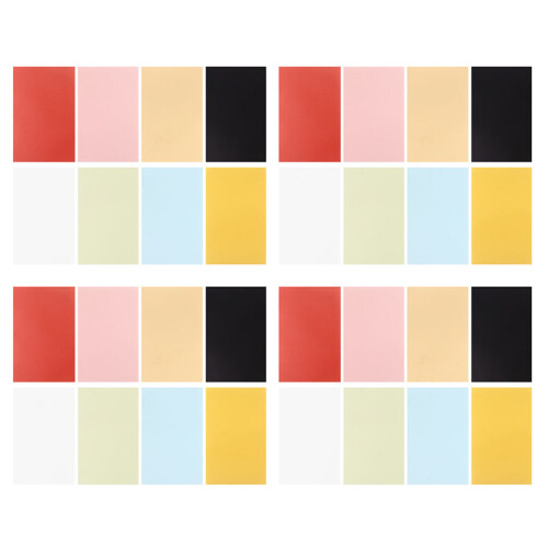 200Pièces Papier Coloré Pour Tracé Artistique