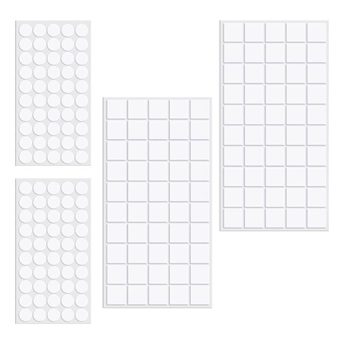 400Pièces Pâte Adhésive Transparente Tenue Double Face