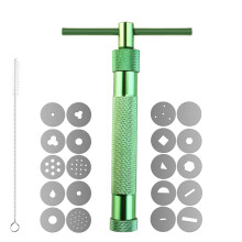 2Sets Durable Polymer Clay Squeezer with 20 for Crafting