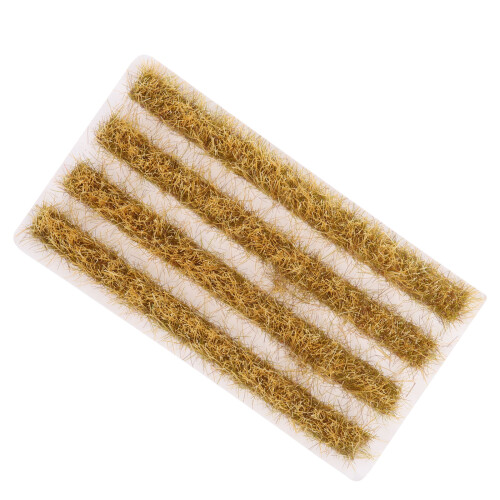 4Sets Simulation Reisfeld Gras Modell Für Diorama Sandtisch Gold