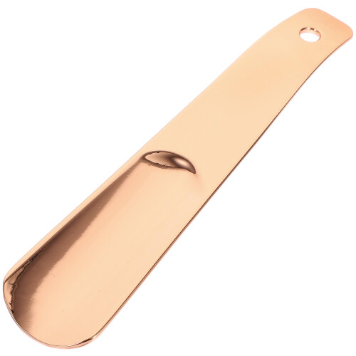 2Stk Kurzer Schuhheber Roségold Schuhanzieher Tool