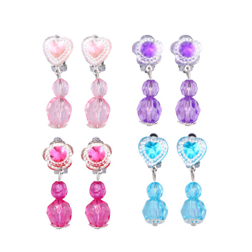 8Paires Enfants Boucles Pendantes