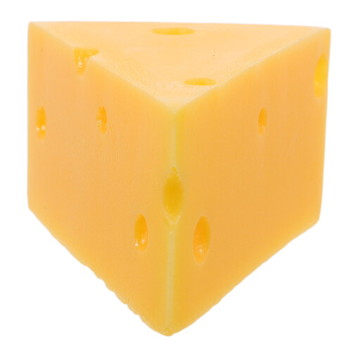 5Pièces Décorations Fromage Factice Jaune Résine Pour Loisirs Créatifs