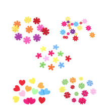 520Pièces Fleurs Bricolage Non Tissé Assortiment Couleurs Éclatantes