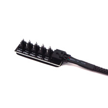 2Pièces Câble Rallonge Alimentation Atx Noir, Robuste Et Pour Pièce