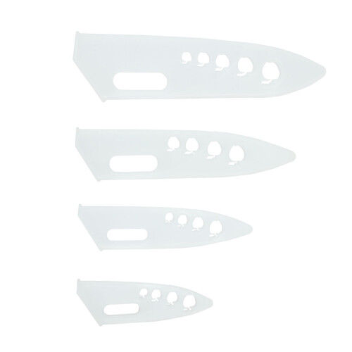 8Pièces Couvercles Transparent Protège-Couteaux Cuisine
