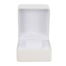 5St Organizer Wit PU Flanel Sieraden Bewaarbox