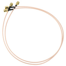 4Pièces Câble Jumper Sma Cuivre Résistant Pour Antenne