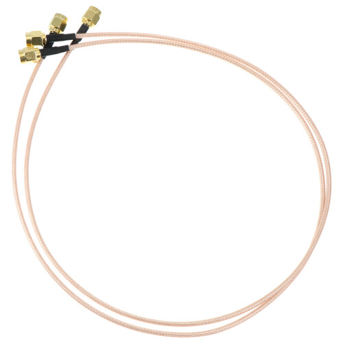 4Pièces Câble Jumper Sma Cuivre Résistant Pour Antenne