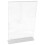 5Pièces Porte-Signes Transparent Stable Pour Affichage Menu 1