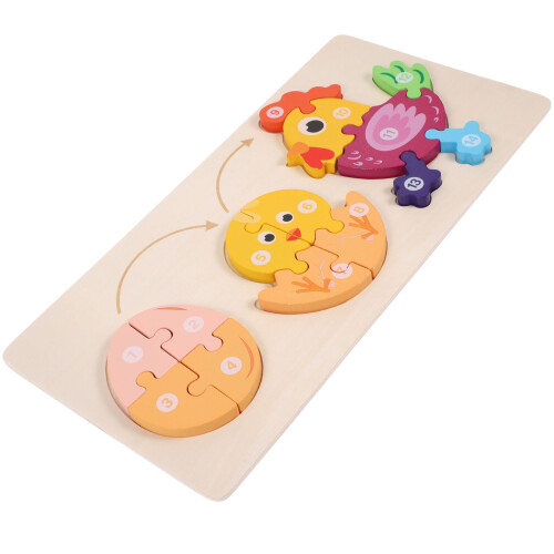 4Sets Jigsaw Puzzels Educatief Speelgoed Kinderen Dieren