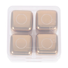 5Sets Reusable Metal Ice Cubes for Whiskey, Wine, and Home Bar Use