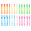 72Pcs Wand Assorted Colors for Kids Outdoor Fun 1