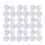 300Sets White Plastic Snap Buttons Resin Fasteners for Clothing Use 1