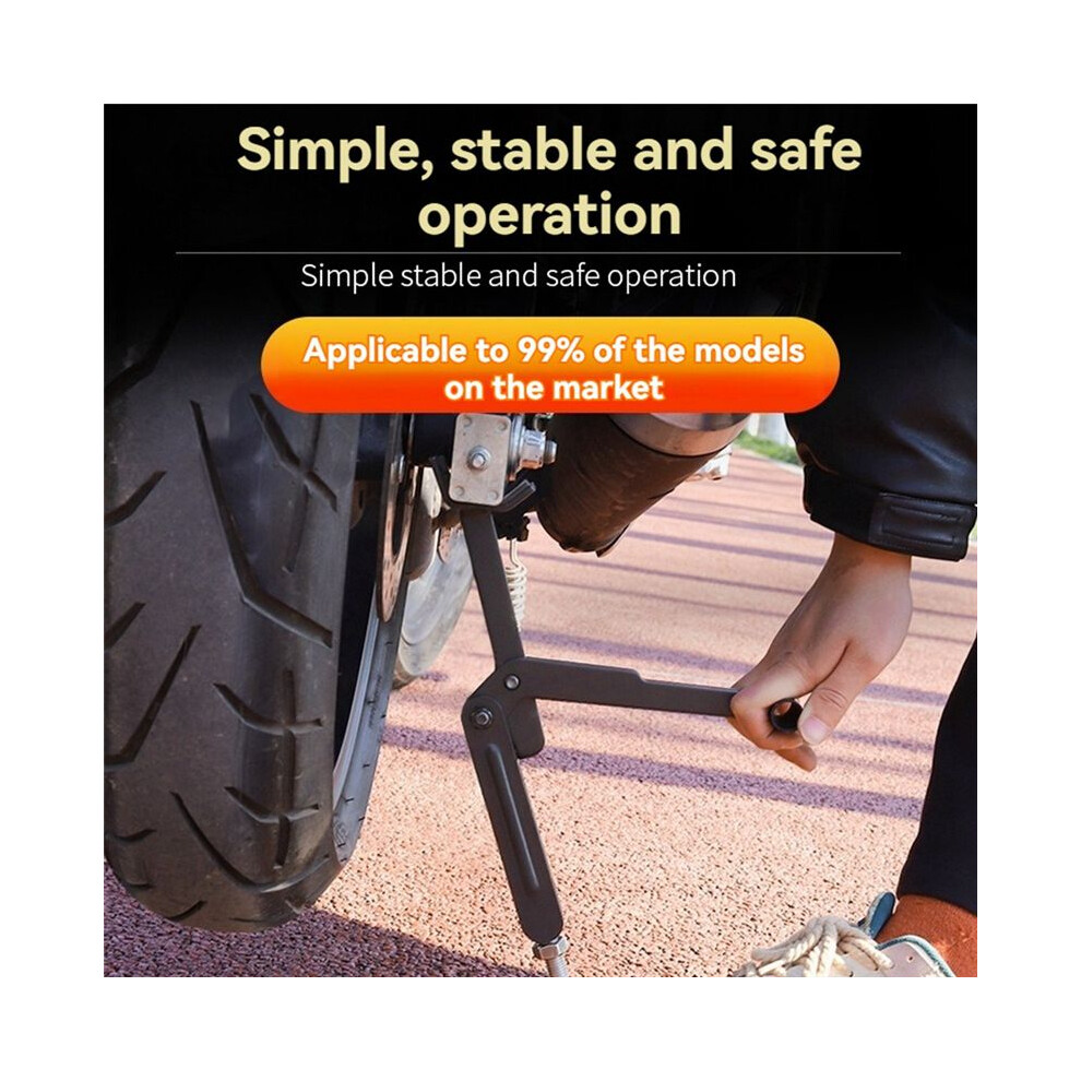 Motorcycle Kickstand Wheel Support Side Stand Repair And Maintenance Parking Support Tool Folding Straight Rod 6033129775454