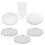 2Sets Physics Optics Experiment Kit Glass Convex and Concave Lenses 1