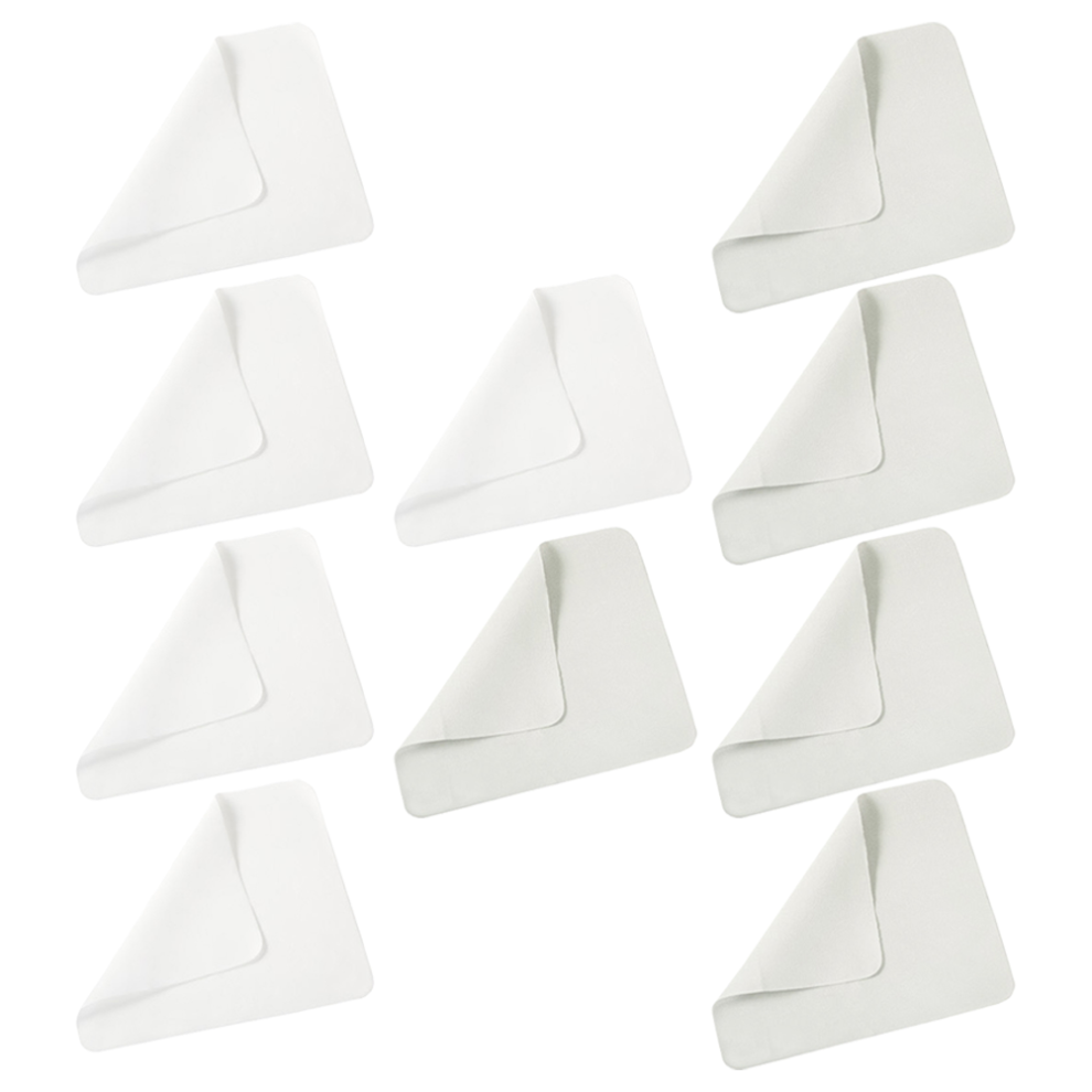 Inoomp 100Pcs Microfiber Lens Cleaner Cloth Soft For Glasses Cameras Screens