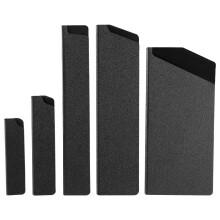 15Pcs Black ABS Cutter Guards Protective Sleeves for Home Kitchen Use