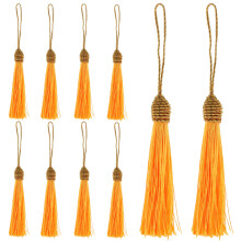 50Pièces Pompons Dorés Pour DIY Porte-Clés Décorations