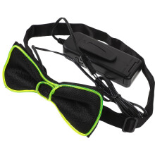4Pièces Accessoires Costume LED Fête Danse Noir