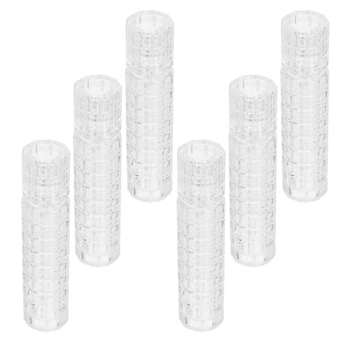 12Pièces Bouteilles Spray Argent Verre Pour Bitters Café