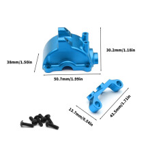 RC Car Upgrade Front Rear Wave Box Cover Arm Code Fixing Kit for 1/10 TT-02 RC Car Upgrade Accessories