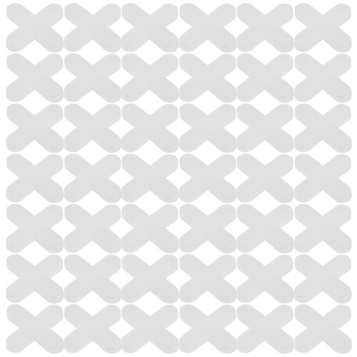 2000Pcs Durable Pe Tile Spacers Cross Shape for Floor and Wall Tiles