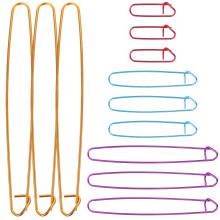 36Pièces Épingles De Tricot Crochet Couleurs Vives 4 Tailles