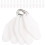 100Pcs White Key Label Tags Sturdy Plastic Key Classification Labels 1