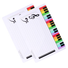 6Pcs Magnetic Writing Board Double-Sided Whiteboard for Home Use White