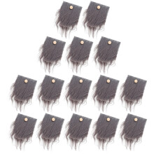 72Ensembles Barbes Fluffy De Lutin Pour Créations De Poupées
