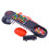 2St Kinder Breintrainer Code Zwart Plastic Leren 1