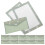 2Ensembles Cadeau Mariage Ligné Vert Fleurs 1