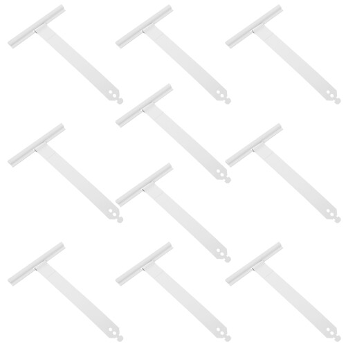 40Pièces Ressorts Tension Acier Blancs Volets Durables Universels 1