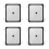 4Pièces Scanner Code-Barres USB En Plastique Couleurs Variées Rapide 10