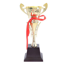 12,6 Tum Guld Trophy Cup för Sportmötestävlingar Fotbollsvinnare Team Awards och Tävlingsfester