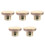 5Stk Tankdeckel Metall Gold Robust Kompatibel Universal 3