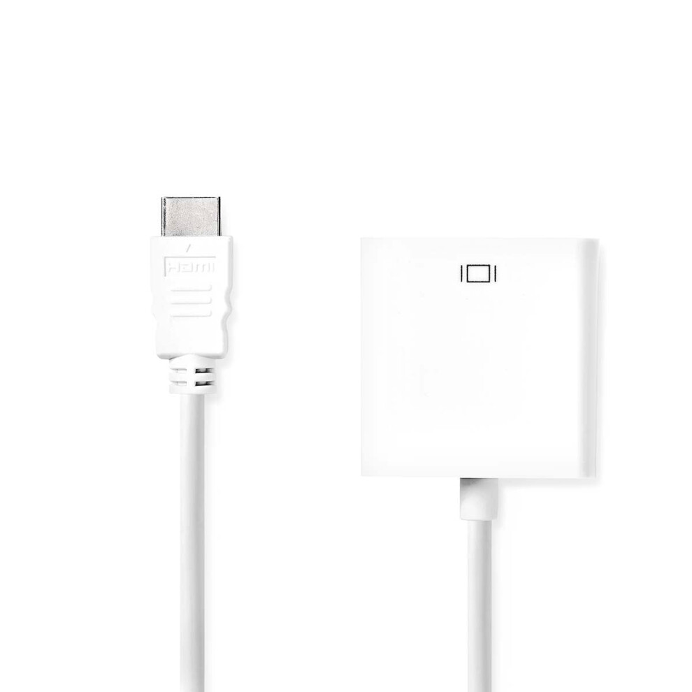 Vga Adapter | Hdmi Connector | Vga Female 15P | Nickel Plated | Straight | Pvc | | Box White 5412810288588