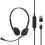 Căști pentru PC | On-ear | Stereo | USB Type-A / USB Type-C | Microfon pliabil | Negru 1