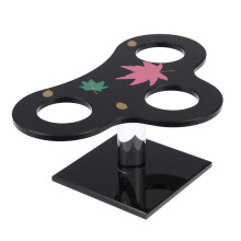 2Stk Schwarzer Universal Cone Halter Für Sushi Und Eiscreme