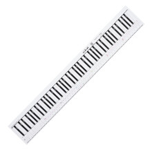 8Stk Klavier Finger Simulation Papier Weiß, Praxis-Guide Für Anfänger