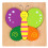 3Pièces Puzzle Educatif Bois Multi-Couleurs Pour Petits Enfants 1