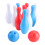 2Sets Lernspiel Bowling Set Farbenfrohes Bowling Für Kinder Und 1