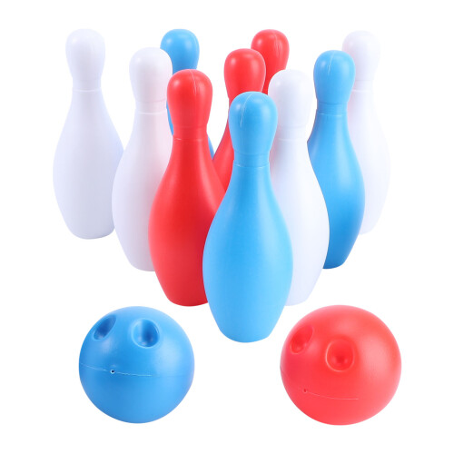2Sets Lernspiel Bowling Set Farbenfrohes Bowling Für Kinder Und