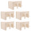 5Pcs Wear-Resistant Wooden Hamster Hideouts with Exercise Platform 8