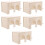 5Pcs Wear-Resistant Wooden Hamster Hideouts with Exercise Platform 9