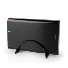 Gabinete de disco rígido | 3,5" | USB 3.1 Gen1 | USB Type-A / USB Type-C | Notebook / PC | Alumínio