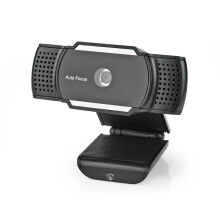 Cameră web | 2K@30fps | Focalizare automată | Microfon încorporat | Negru